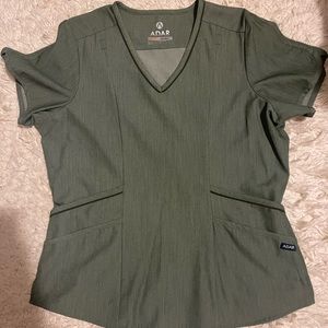 Adar pro modern athletic scrub set for women